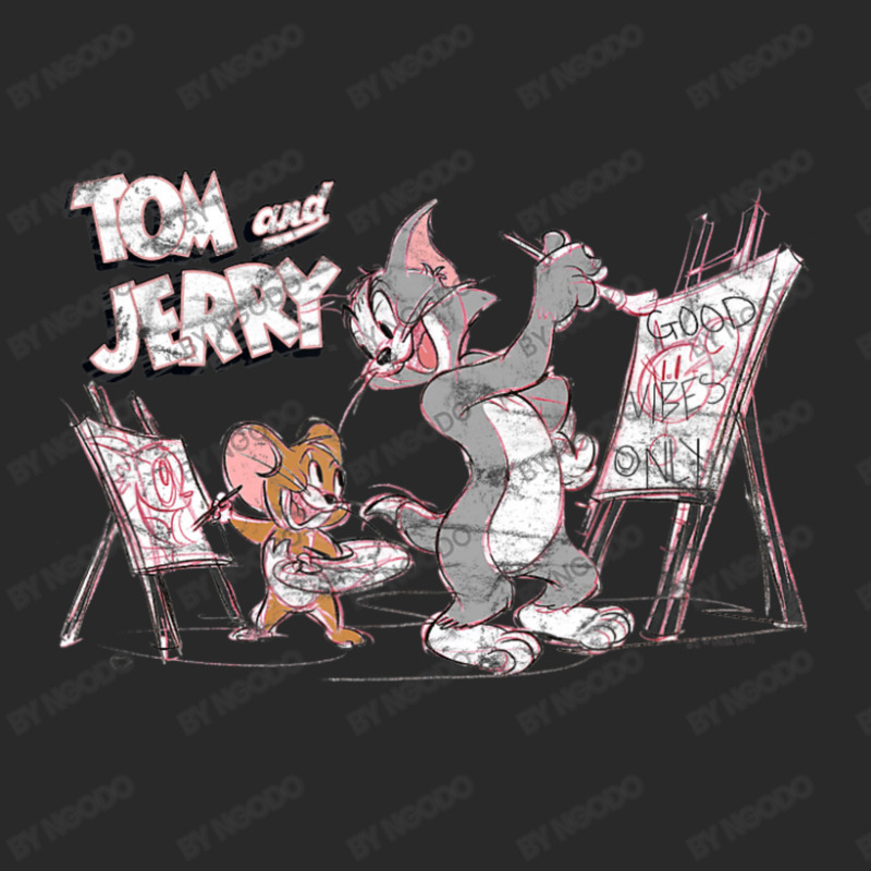 Tom And Jerry Artists At Work Toddler T-shirt by ngodo | Artistshot