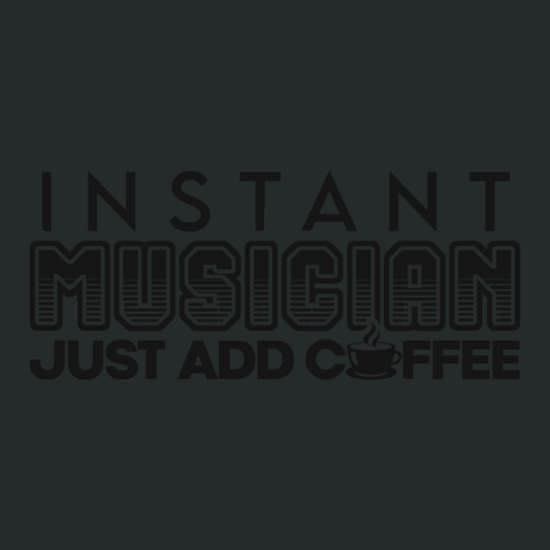 Instant Musician Just Add Coffee Women's Triblend Scoop T-shirt by cm-arts | Artistshot