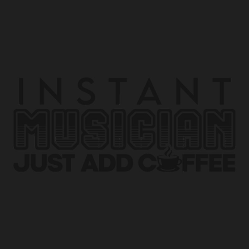 Instant Musician Just Add Coffee Ladies Polo Shirt by cm-arts | Artistshot