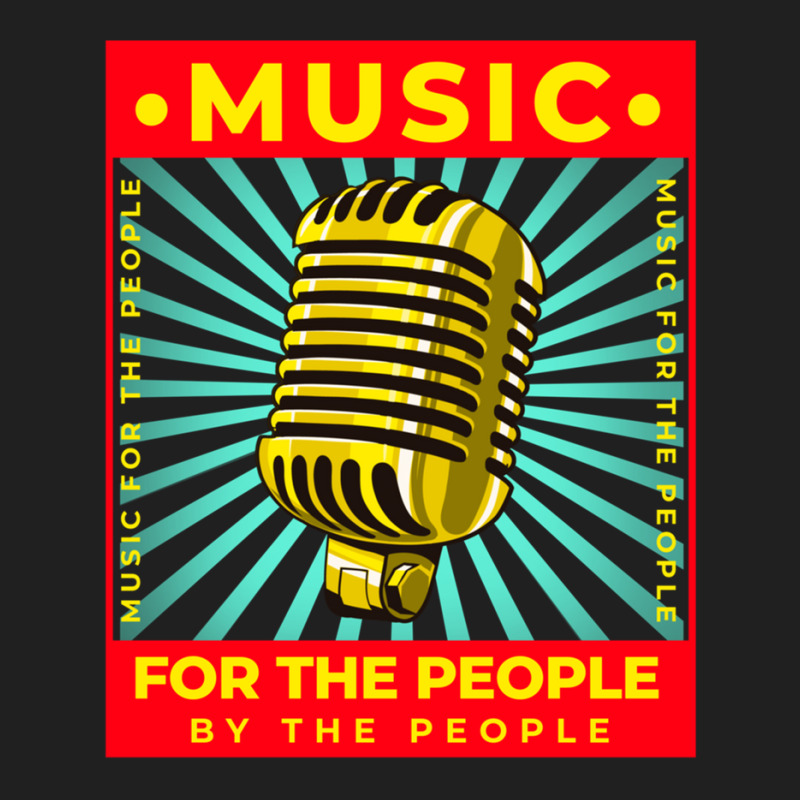 Music For The People By The People Ladies Polo Shirt by WilmaMorgan | Artistshot