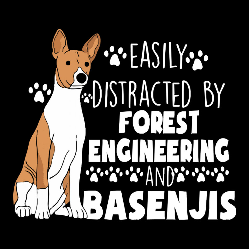 Forest Engineering Graduate Forest Engineering And Basenjis Pocket T-Shirt by cm-arts | Artistshot