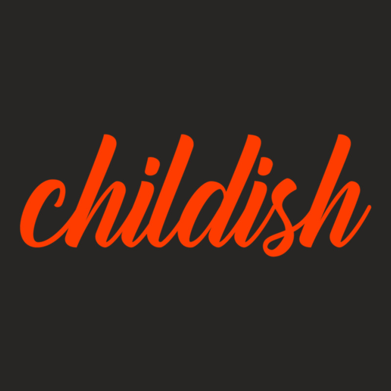 Childish Tgfbro Ladies Fitted T-Shirt by cm-arts | Artistshot