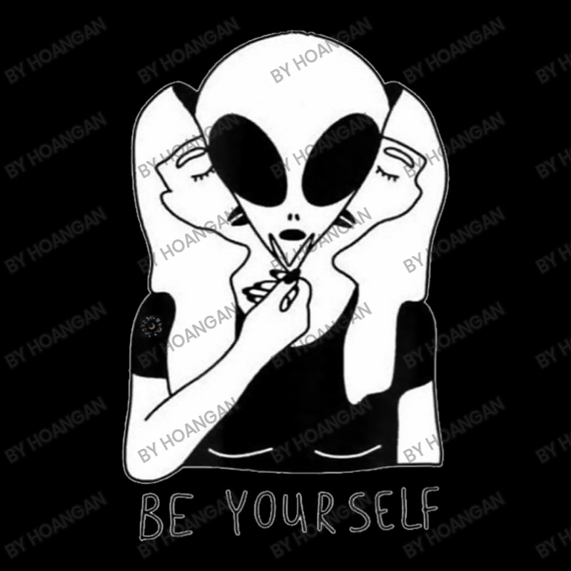 Cute Perfect Girl Space Alien Be Yourself True Self Adjustable Cap by hoangan | Artistshot