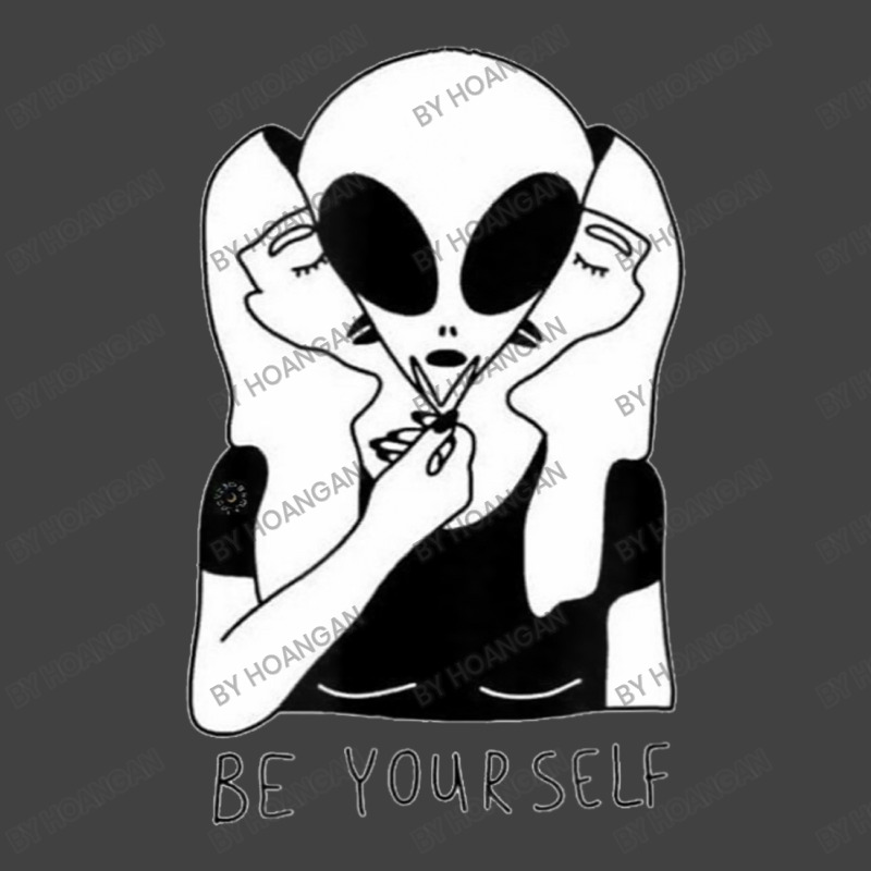 Cute Perfect Girl Space Alien Be Yourself True Self Vintage T-Shirt by hoangan | Artistshot