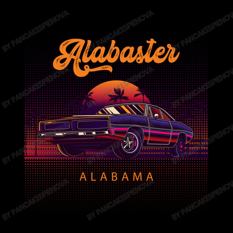 Alabaster Alabama Retro Vintage 80s 90s Muscle Cars Retrowave Aestheti Youth Hoodie by pancakespienova | Artistshot