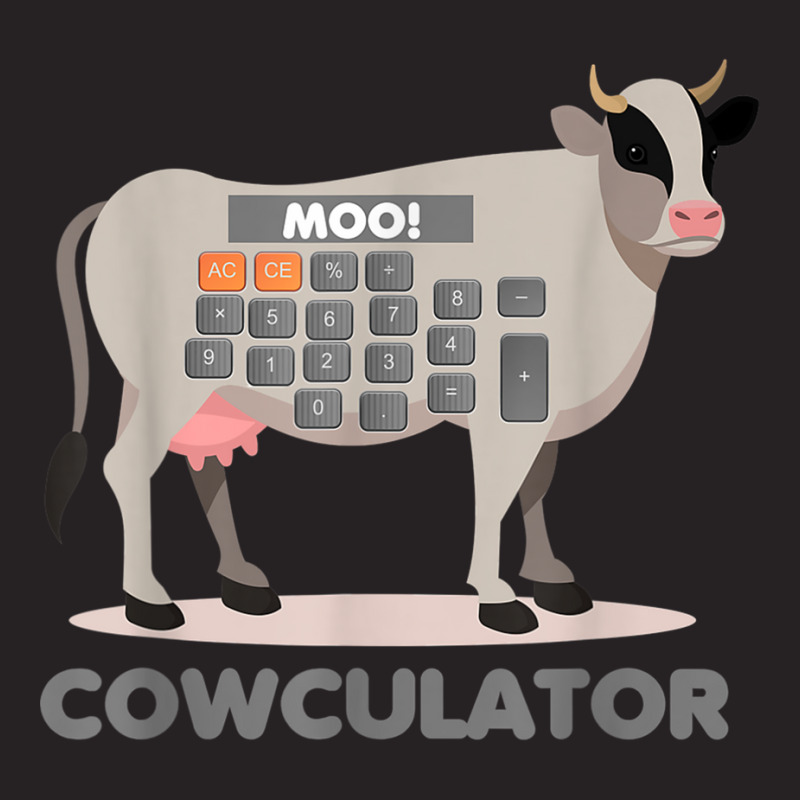 Algebra Math Calculator Funny Problem Solver Cow Moo Vintage Cap by IsabelConstance | Artistshot