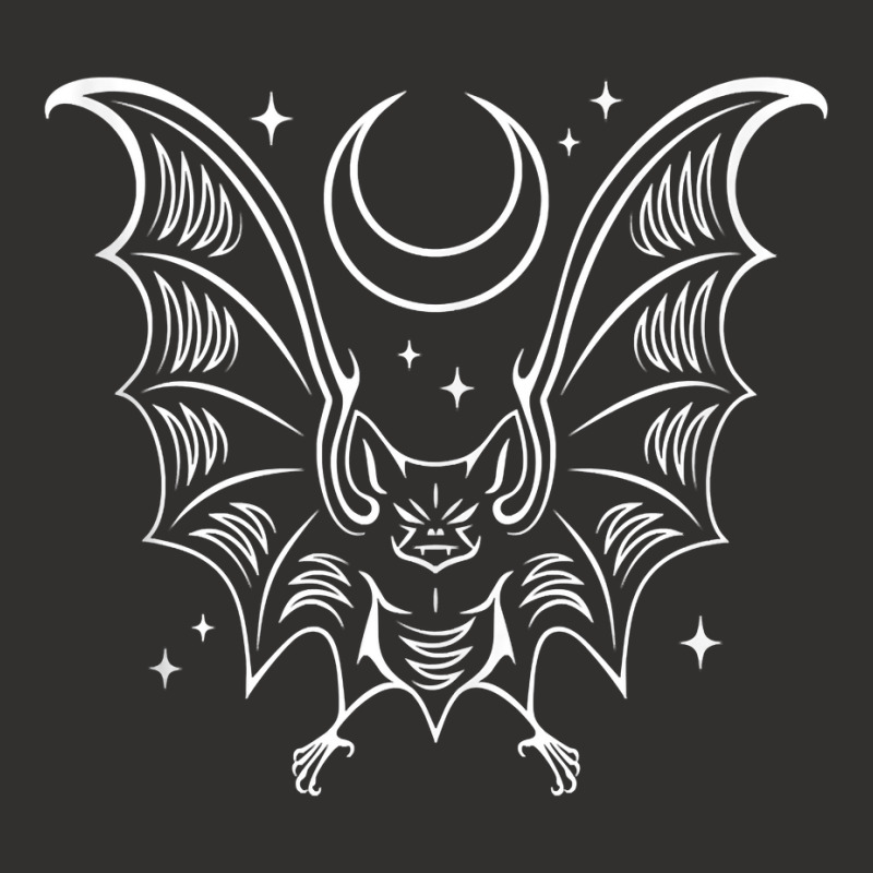 Vampire Bat And Moon With Stars At Night Goth Tank Top Champion Hoodie by cm-arts | Artistshot