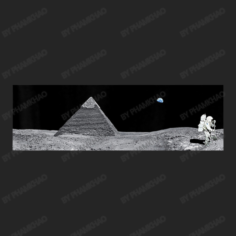 Pyramid On The Moon Conspiracy Ancient Alien Unisex Hoodie by phamkhao | Artistshot