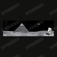 Pyramid On The Moon Conspiracy Ancient Alien Scorecard Crop Tee | Artistshot