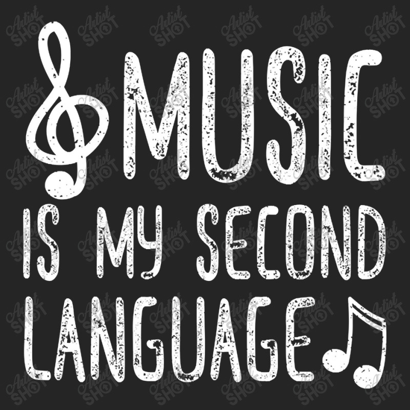 Music Is My Second Language Unisex Hoodie by macklinsampson | Artistshot