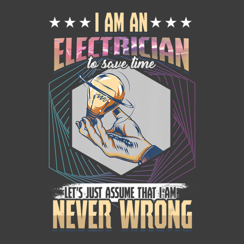 I'm An Electrician I'm Never Wrong Men's Polo Shirt by cm-arts | Artistshot