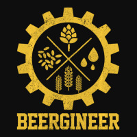 Beergineer Homebrew Home Brewing Craft Beer Brewer Gift Crop Top | Artistshot