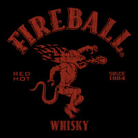 Vintage- Fireball Wisky Since 1984 Red Fleece Short | Artistshot