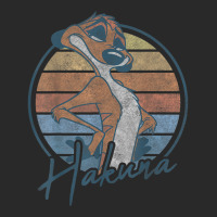 The Lion & King Timon Hakuna Retro Portrait Printed Hat | Artistshot