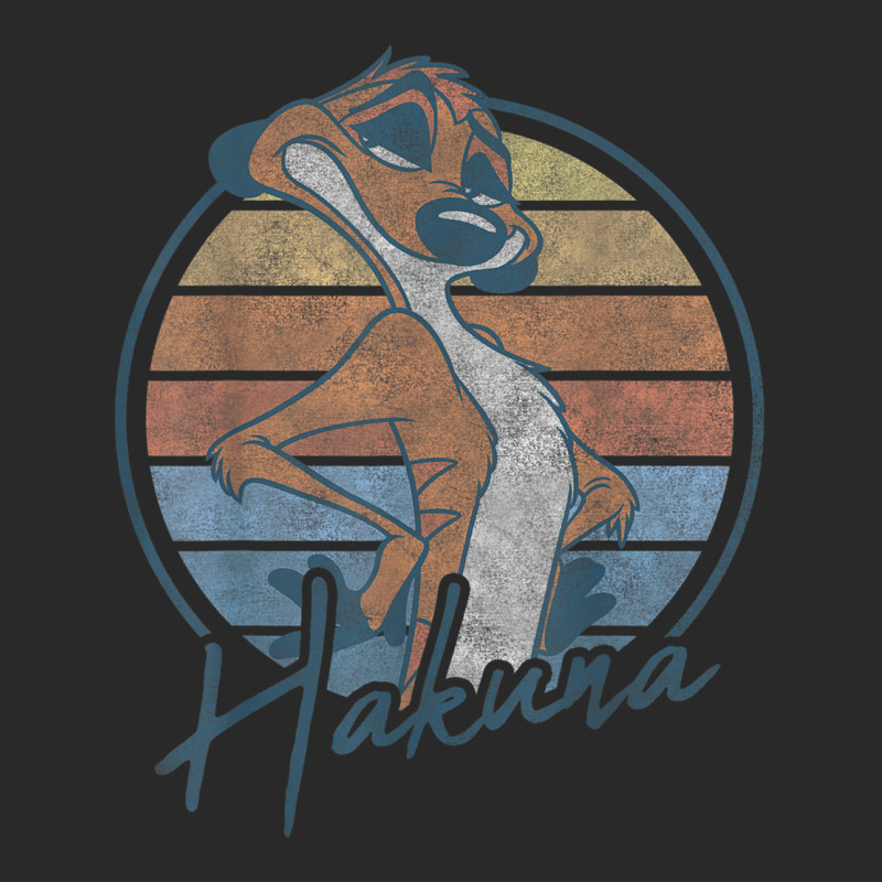 The Lion & King Timon Hakuna Retro Portrait Printed hat by althubich | Artistshot