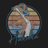 The Lion & King Timon Hakuna Retro Portrait Classic T-shirt | Artistshot