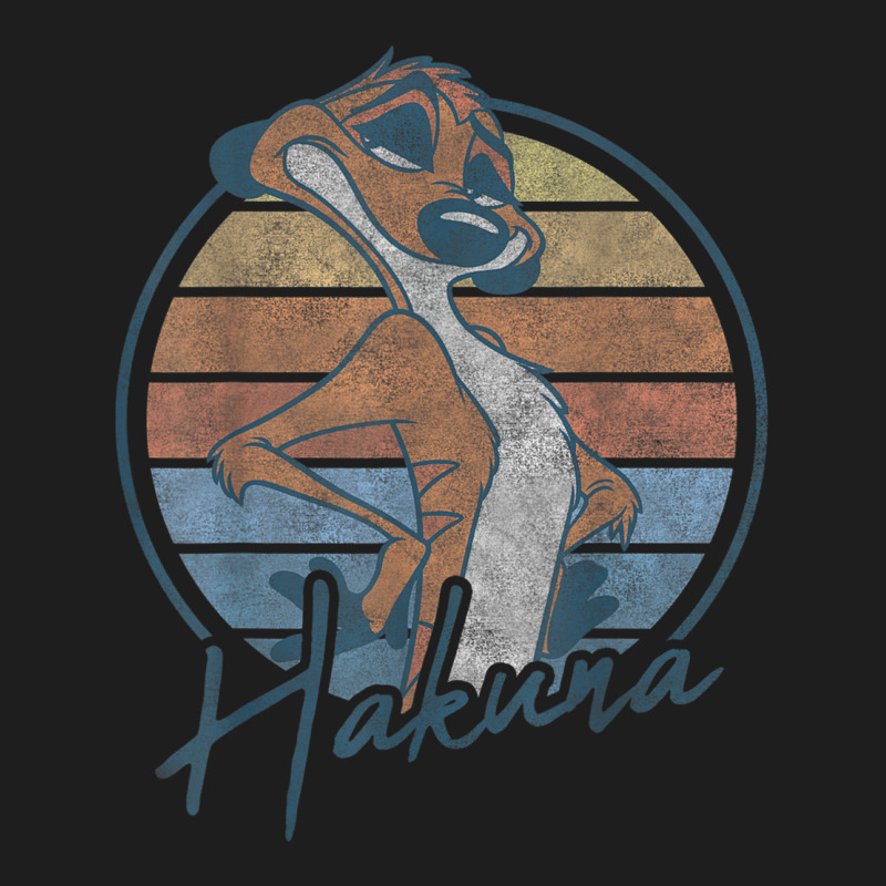 The Lion & King Timon Hakuna Retro Portrait Classic T-shirt by althubich | Artistshot