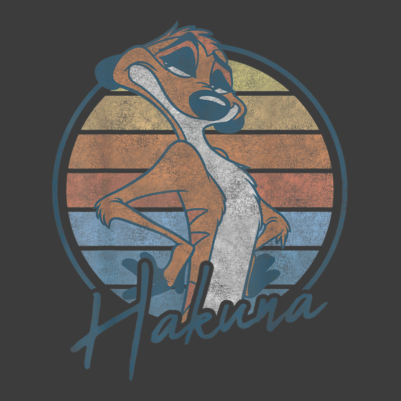 The Lion & King Timon Hakuna Retro Portrait Men's Polo Shirt by althubich | Artistshot