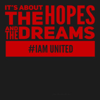 It S About The Hopes And The Dreams I Am United For Manchester Fan Cla Hoodie & Jogger Set | Artistshot