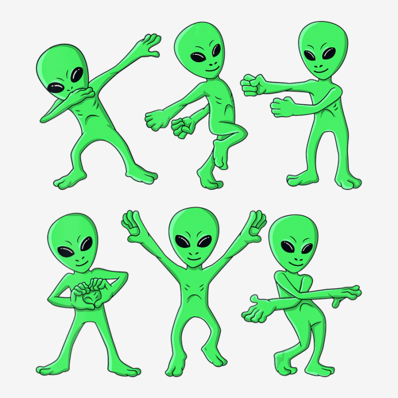 Dancing Aliens Dance Challenge Boys Girls Kids Halloween Metal Print Horizontal | Artistshot