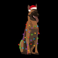 Belgian Malinois Christmas Lights Xmas Dog Lover Youth Zipper Hoodie | Artistshot