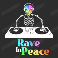 Rave In Peace Alien And Skeleton Trippy Rave Exclusive T-shirt | Artistshot