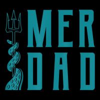 Mens Merdad Trident Mermaid Dad Pocket T-shirt | Artistshot