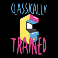 Classically Trained Arcade Game Video Game Gifts Cropped Hoodie | Artistshot