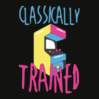 Classically Trained Arcade Game Video Game Gifts Scorecard Crop Tee | Artistshot