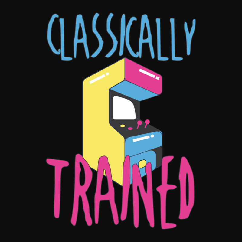 Classically Trained Arcade Game Video Game Gifts Crop Top by ChandraGay | Artistshot