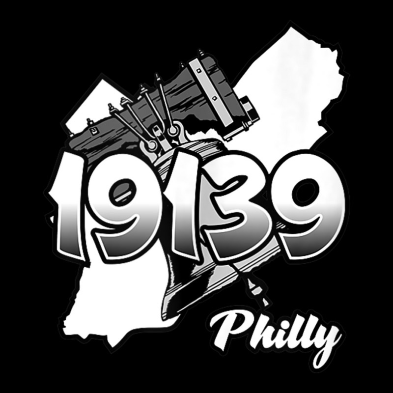 Philadelphia Silhouette With Zip Code 19139 And Liberty Bell Tank Top Youth Zipper Hoodie | Artistshot