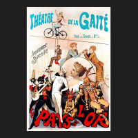 Vintage French Theatre Poster. 1892. T-shirt | Artistshot