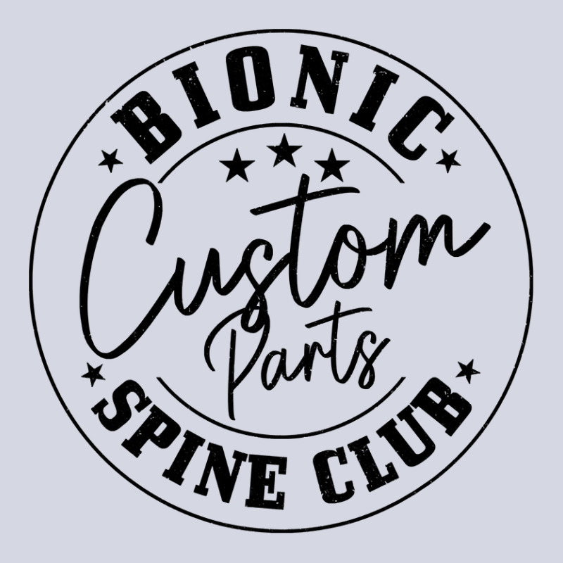 Back Surgery Bionic Custom Parts Spine Club Recovery Fleece Short by WZ90 | Artistshot