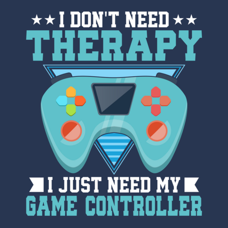 I Don't Need Therapy I Just Need My Game Controller Gaming 1 Men Denim Jacket by TerryRichard | Artistshot