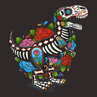 T Rex Dino Sugar Skull Mexico Calavera Dia De Los Muertos Tshirt Racerback Tank | Artistshot