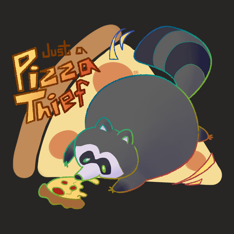 Just A Pizza Thief Ladies Fitted T-Shirt by Kenlofu52 | Artistshot