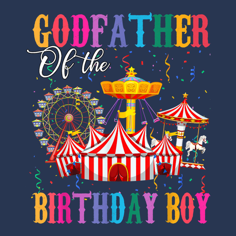 Godfather Of Birthday Boy Ringmaster Circus Birthday Party T Shirt Ladies Denim Jacket by cm-arts | Artistshot