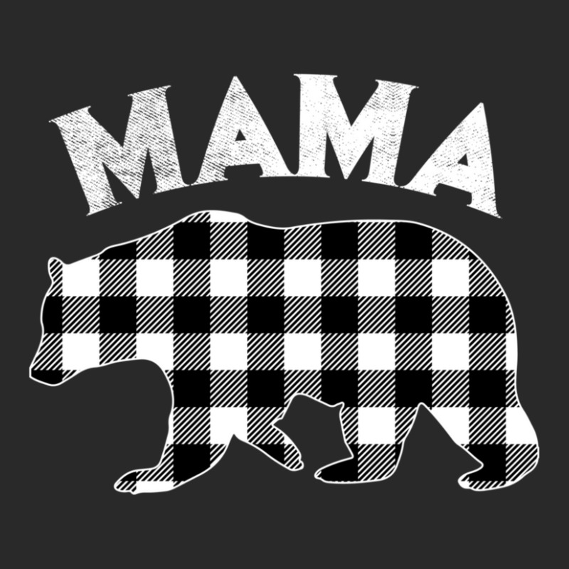 Black And White Buffalo Plaid Mama Bear Christmas Pajama Toddler T-shirt by behindcedar22 | Artistshot