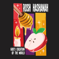 Rosh Hashanah God's Creation Of The World T-shirt | Artistshot