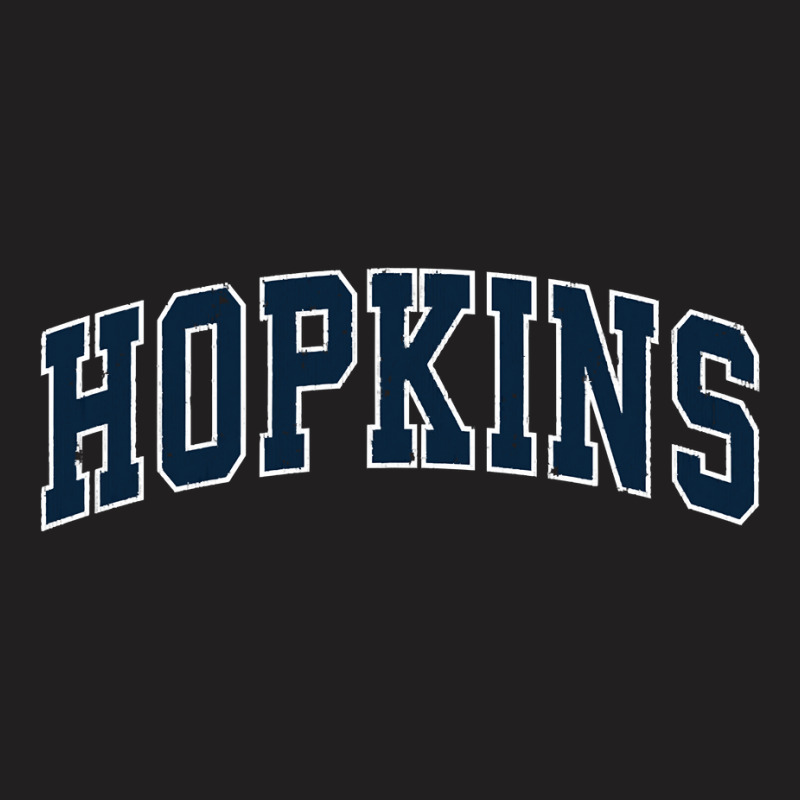 Hopkins Minnesota Mn Vintage Sports Design Navy Design T-shirt | Artistshot