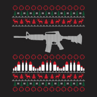 Ar-15 Machine Gun Ugly Christmas Sweater T-shirt | Artistshot