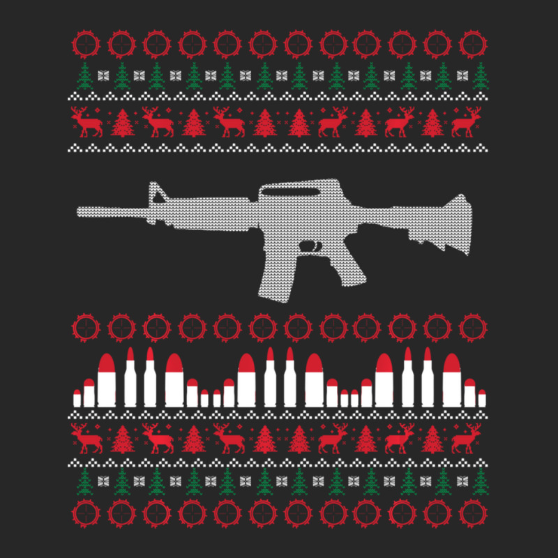 Ar-15 Machine Gun Ugly Christmas Sweater Men's T-shirt Pajama Set | Artistshot