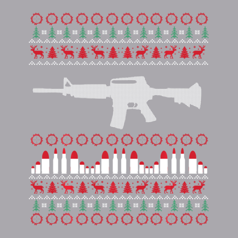 Ar-15 Machine Gun Ugly Christmas Sweater Youth 3/4 Sleeve | Artistshot