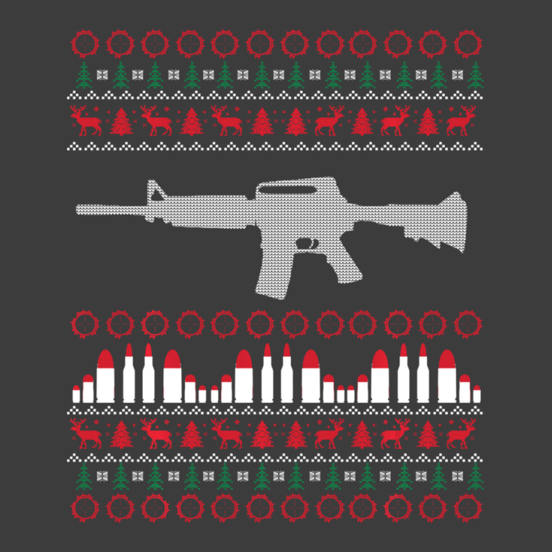 Ar-15 Machine Gun Ugly Christmas Sweater Men's Polo Shirt | Artistshot