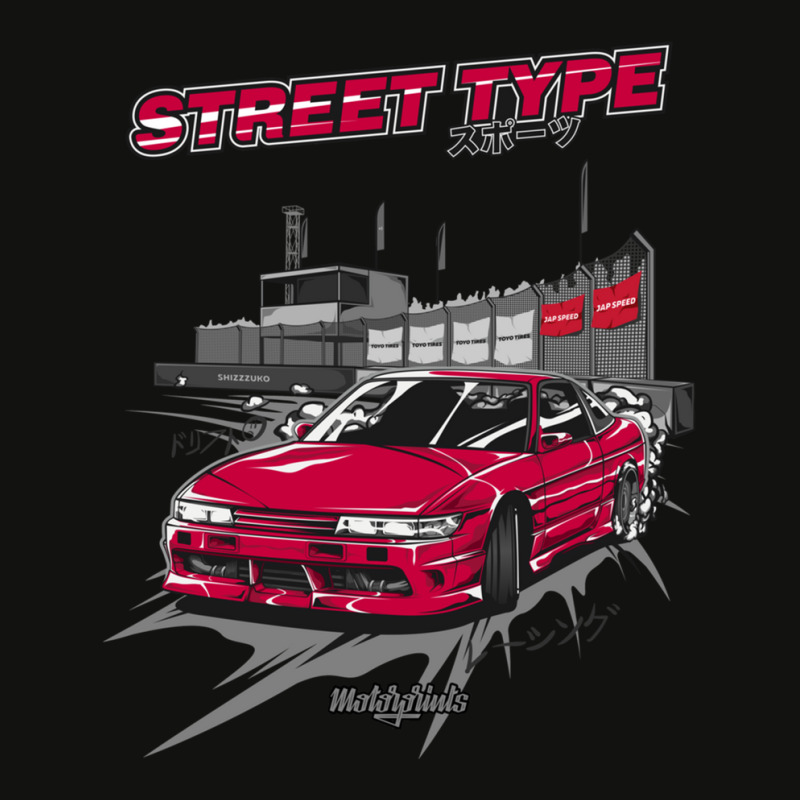 Street Type S13 (red) Scorecard Crop Tee by ThomasAndruska | Artistshot