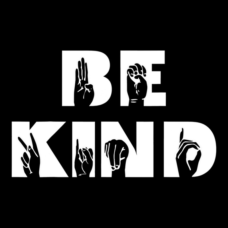 Be Kind Sign Language Deaf Awareness Asl Adjustable Cap by cm-arts | Artistshot