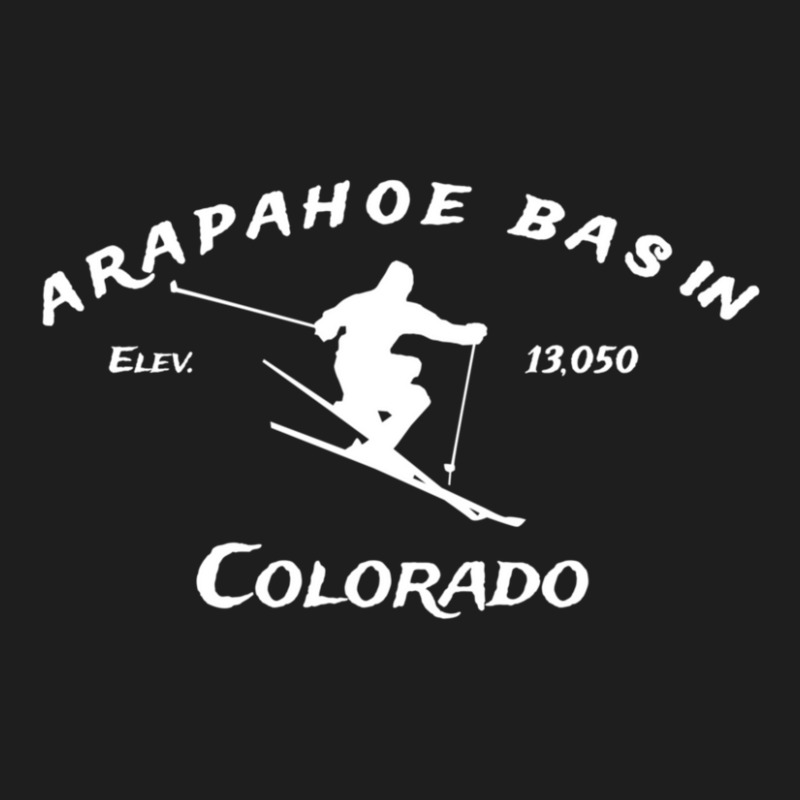 Arapahoe Basin Ski Colorado Elev 13050 Ft Ski Gifts Classic T-shirt | Artistshot