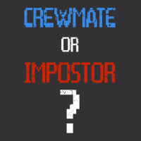 Crewmate Or Impostor Vintage Short | Artistshot