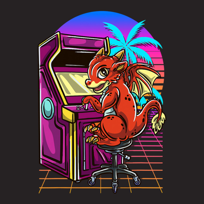 Cyberpunk Arcade Gaming Dragon Video Vintage Cap by FrankJohnson | Artistshot