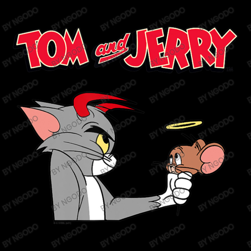 Tom And Jerry Devil And Angel Humor Poster Adjustable Cap by ngodo | Artistshot